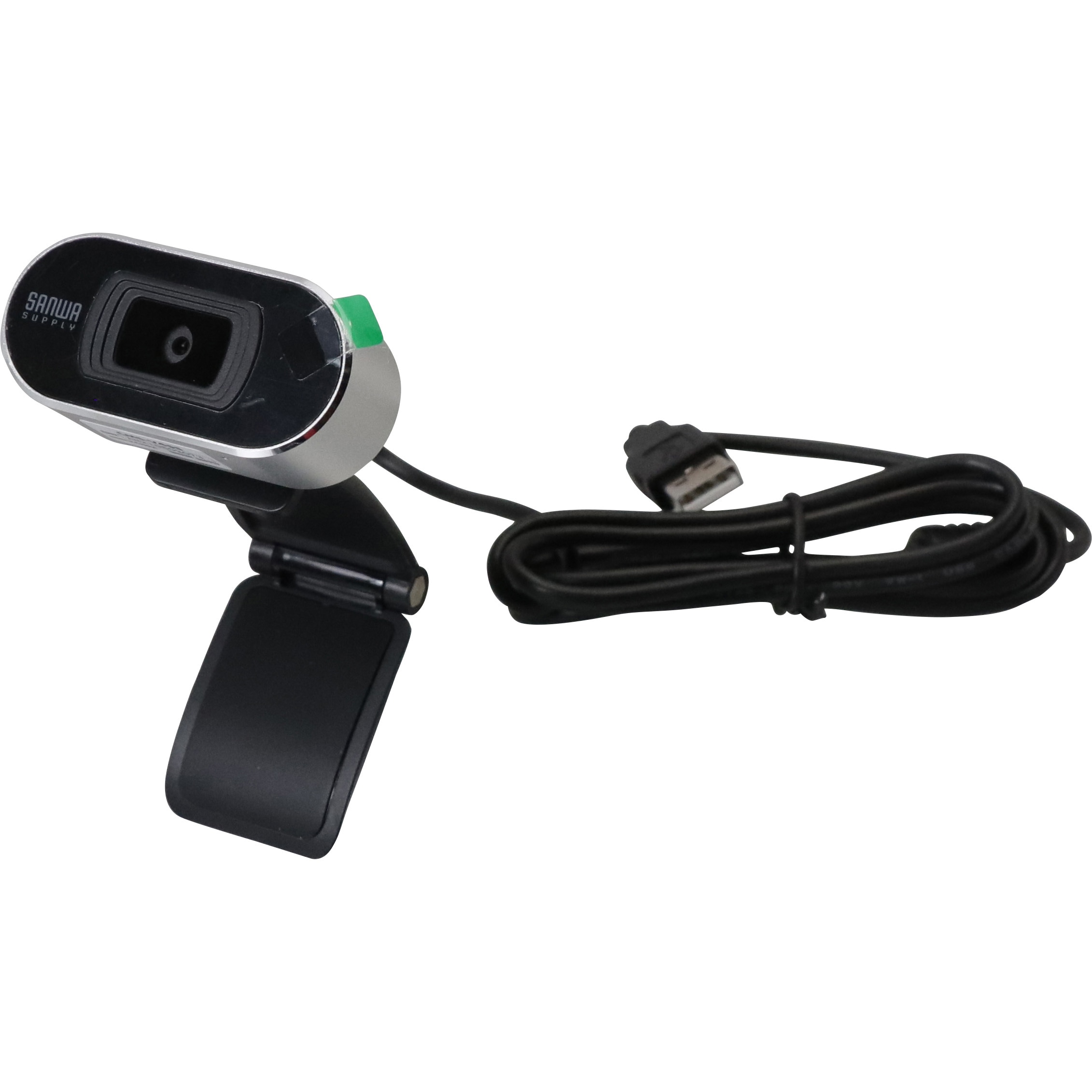 CMS-V45S オートフォーカスWEBカメラ サンワサプライ シルバー色 USB2