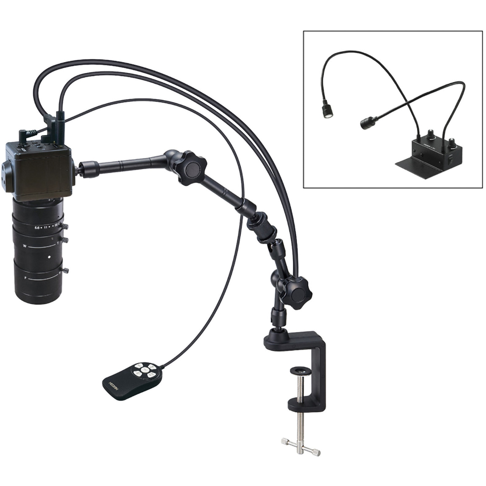 HOZAN(ホーザン):マイクロスコープ (モニター用) L-KIT690 総合 マイクロスコープ 顕微鏡 L-KIT690 マイクロスコープ・顕微鏡⁄マイクロスコープ⁄モニター用 HOZAN