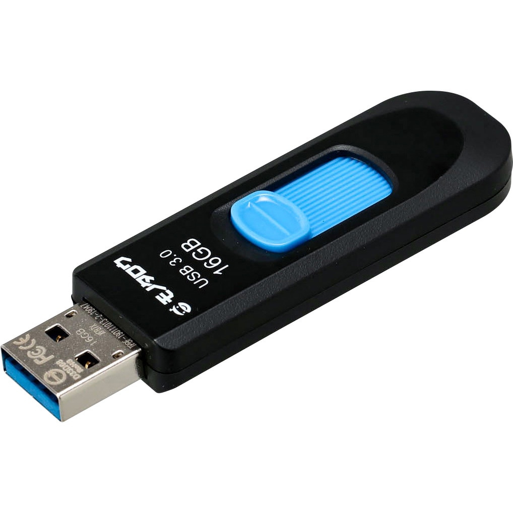 ADATA スライド式 USBフラッシュメモリー64GB USBメモリー AC008-64G-RWE