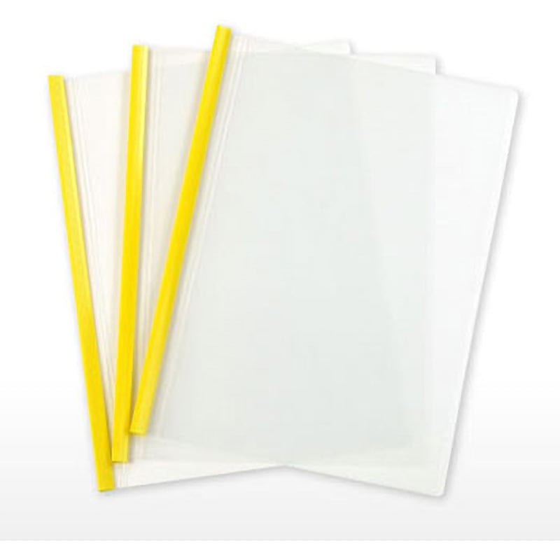 SHR01-YC レール付クリアファイル ジャストコーポレーション 1セット(500セット) SHR01-YC