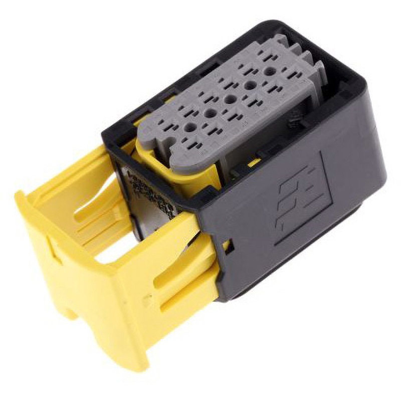専用ページ❷ TE Connectivity HDSCS 自動車用コネクタ, 12極, メス 黒, ケーブル