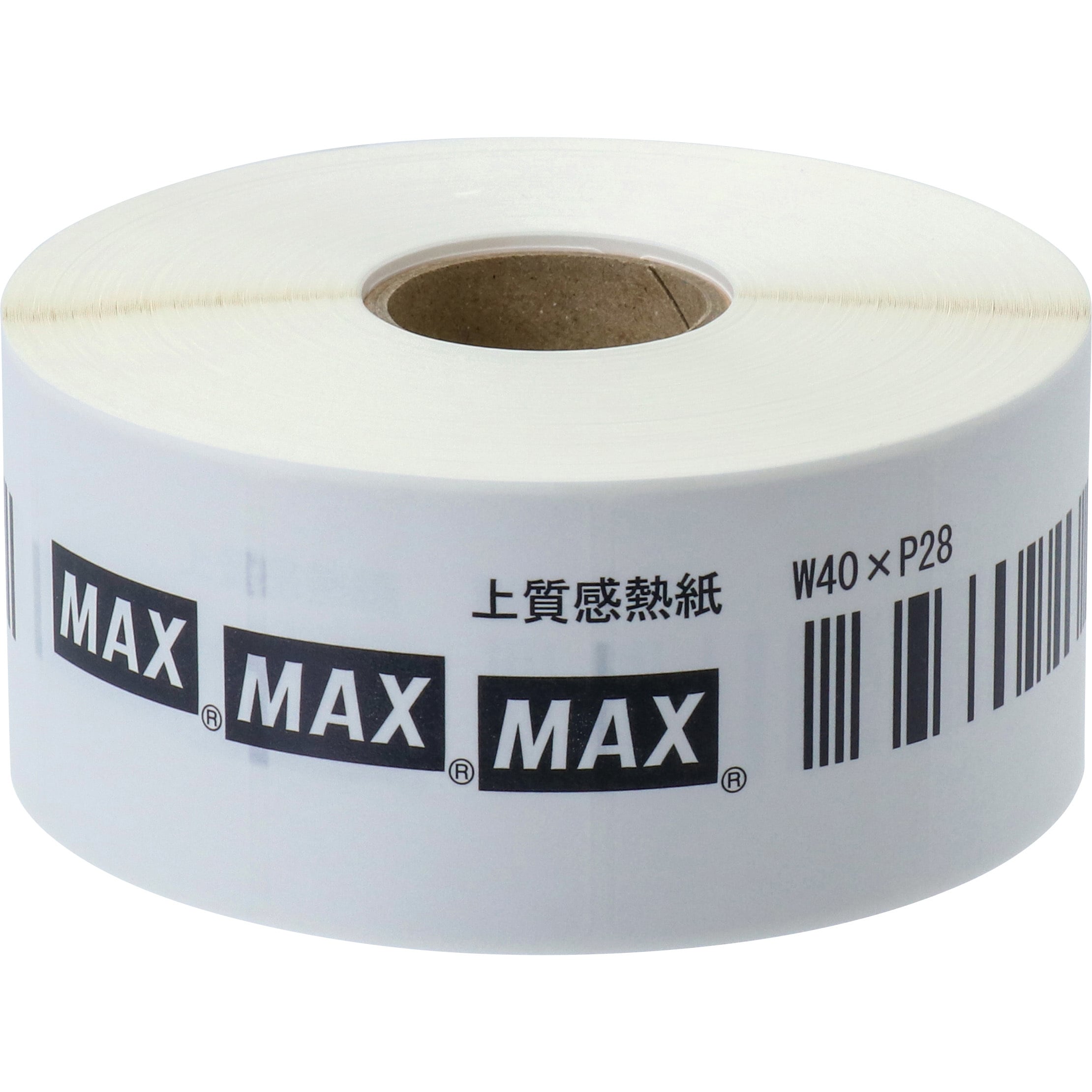 マックス ラベル 上質感熱紙 ラベルプリンタ用 6巻入 LP-S4028 - 3