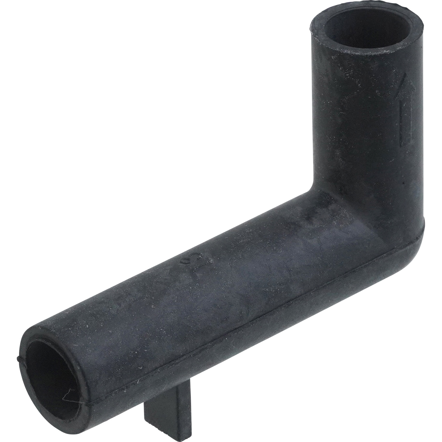 水抜きパイプ フジオカエアータイト L型への字135度 50個（グレー/黒） フジオカエアータイト水抜きパイプL型への字大135度《50