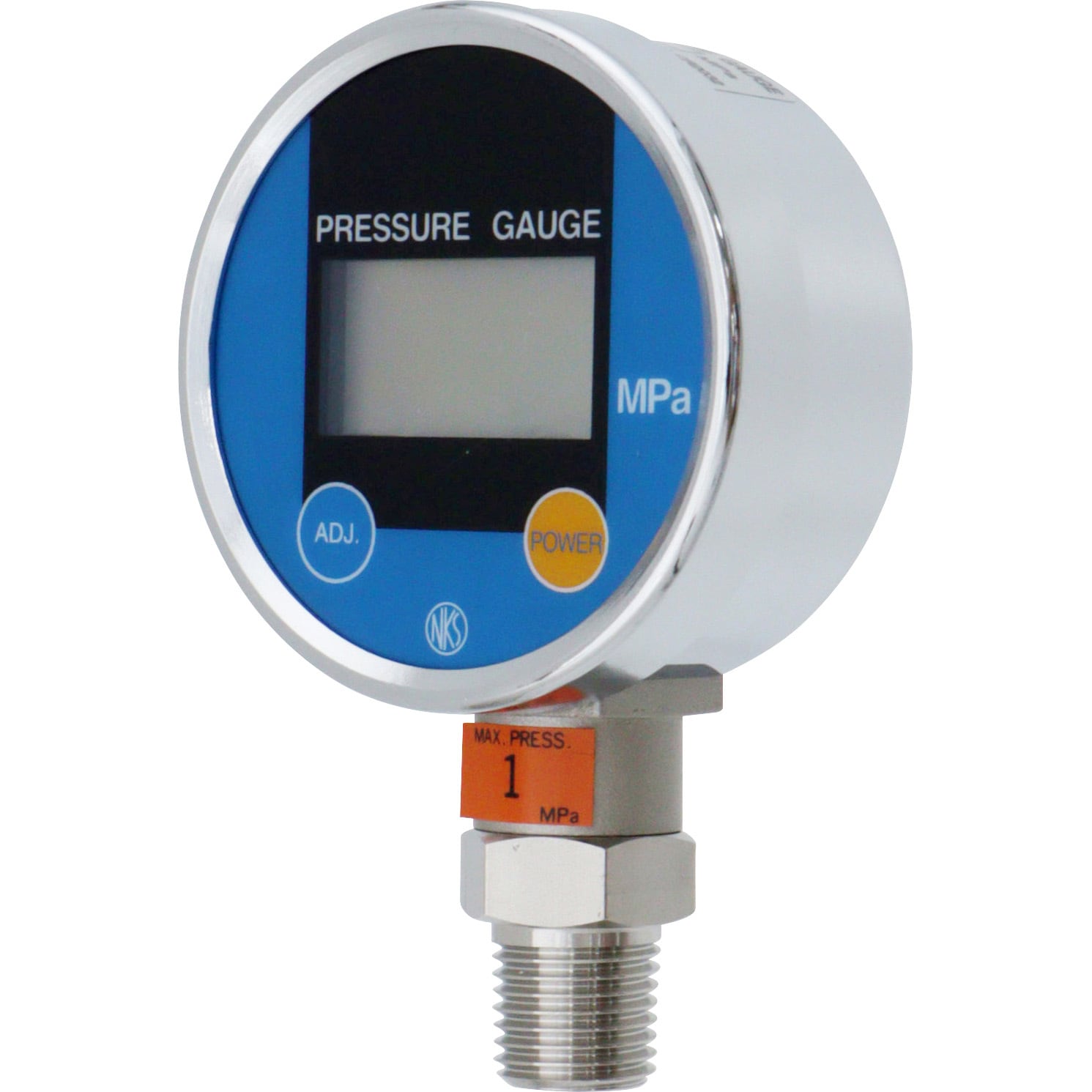 GC64-173-27B 0~2MPa 電池式デジタル圧力計 形番：GC64 1個 長野計器 