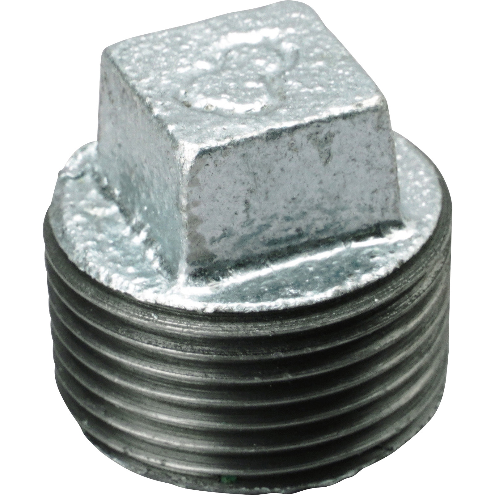 P プラグ 可鍛鋳鉄製管継手 (白) 桑名金属工業 呼び径25A - 【通販