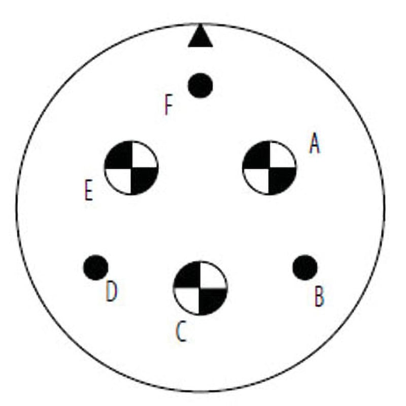 D/MS3101A20-22P ケーブルレセプタクル(ソリッドシェル) フジクラ(旧 
