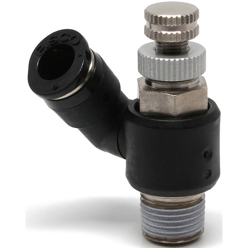 JNS6-01 スロットルバルブ フリー 1個 PISCO(ピスコ) 【通販モノタロウ】