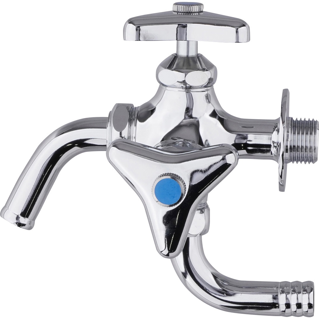 水栓2個 F12A-13 万能二口横水栓 SANEI(旧:三栄水栓製作所) 対応 呼び径13mm