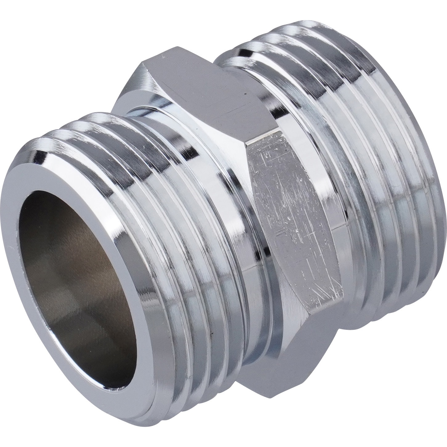 T206-20 平行ニップル SANEI(旧:三栄水栓製作所) 黄銅 ねじ込み継手