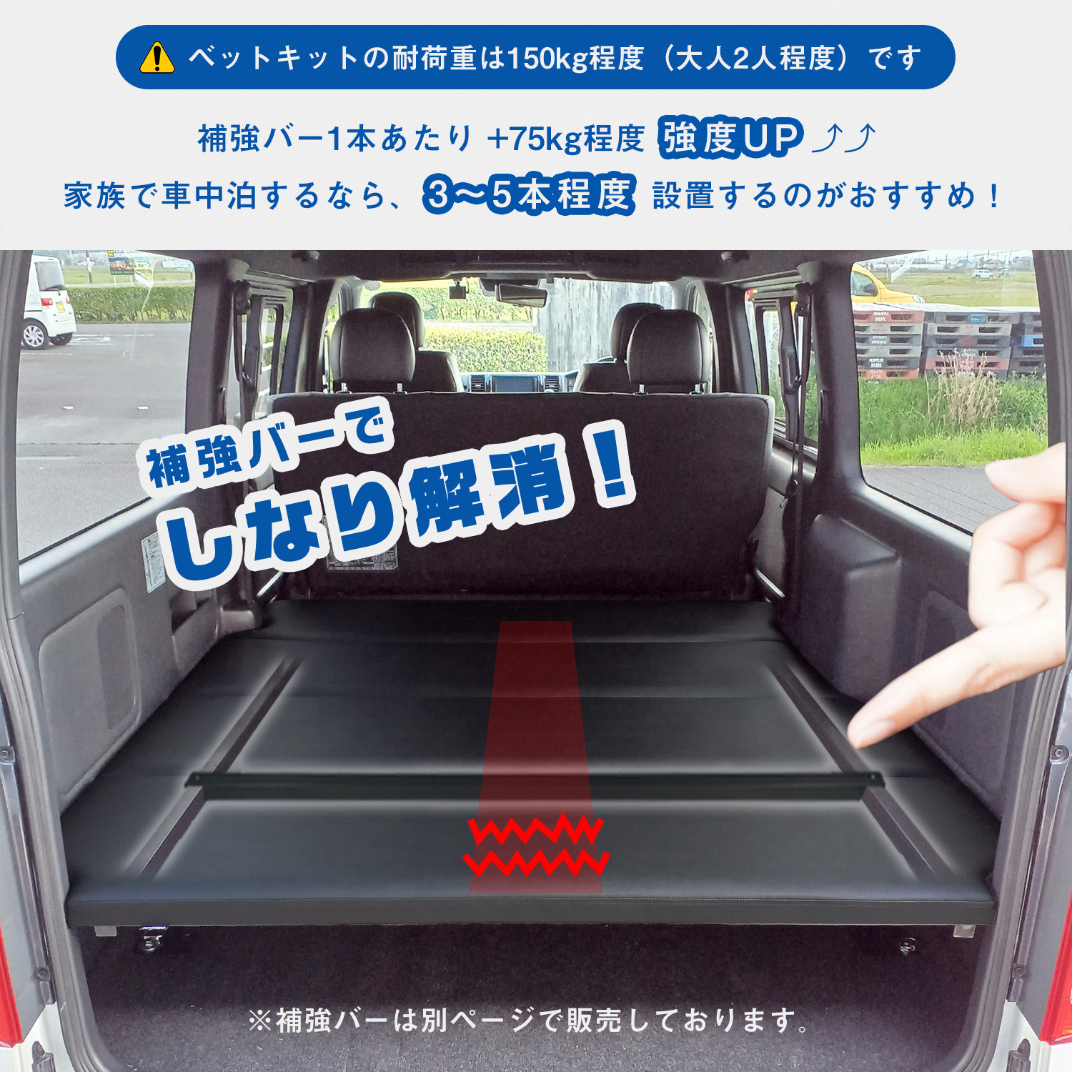 超美品☆全面サンシェード付】ハイエース ベッドキット 200系 標準