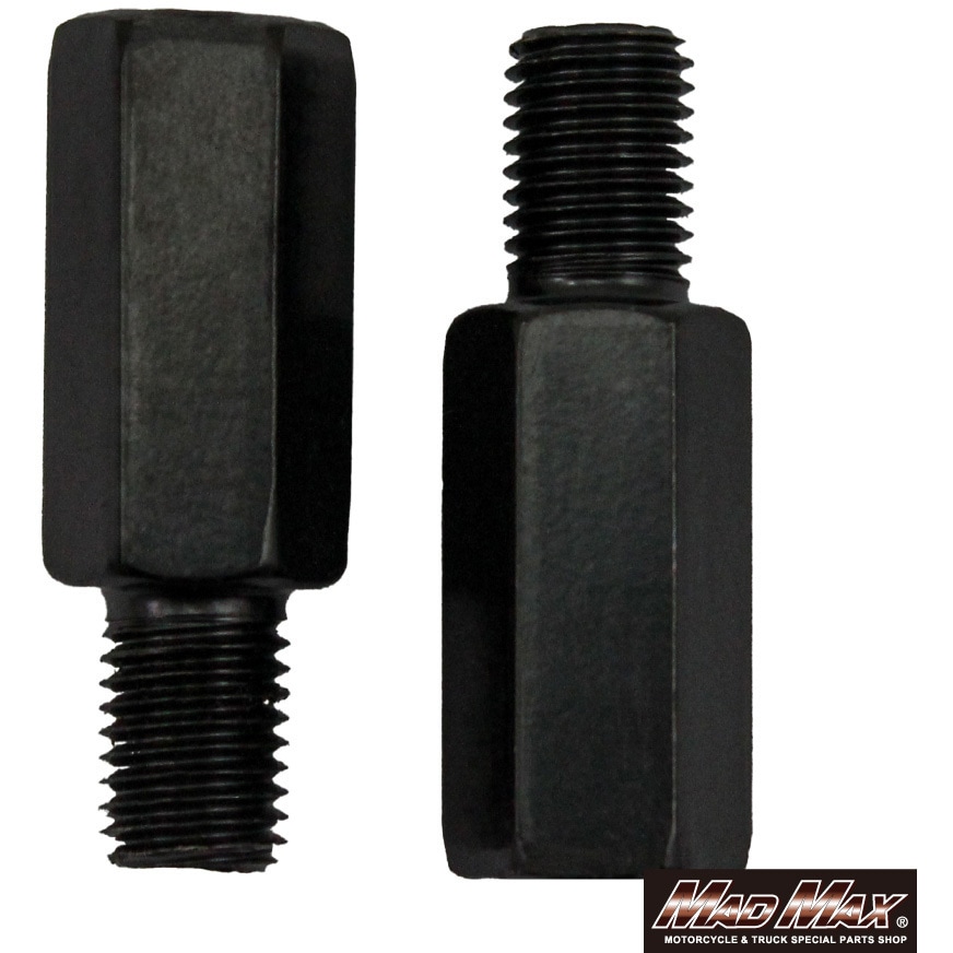 MM04-0018-01-2 オートバイ用 ミラー延長アダプター 10mm 正ネジ 1