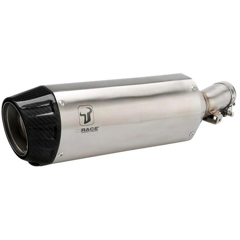 IX-BC3079SC IXRACE KTM DUKE 790/890 スリップオンマフラー DESERT MAD MAX(マッドマックス) オーバル マットポリッシュ