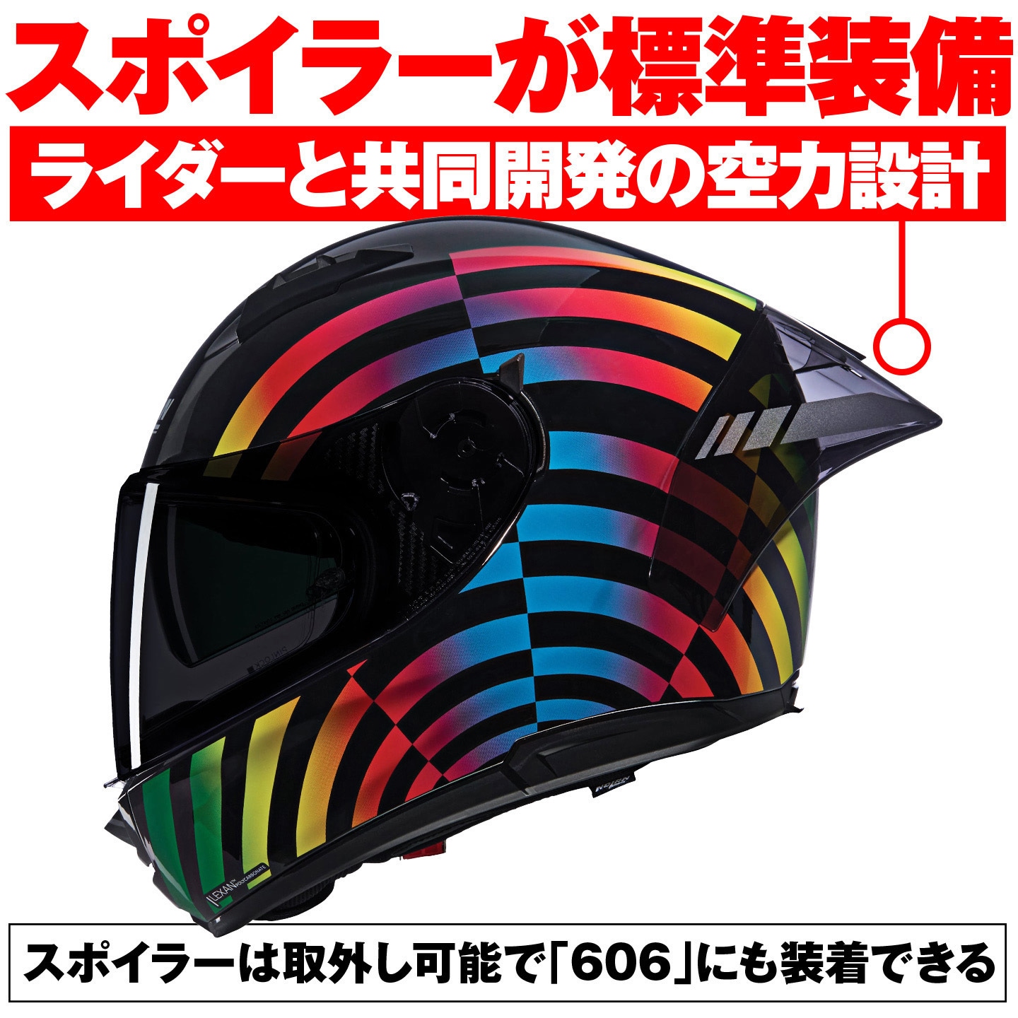 60018 NOLAN フルフェイス N60-6 SPROT POLICROMO NOLAN 色MULTI/343 L