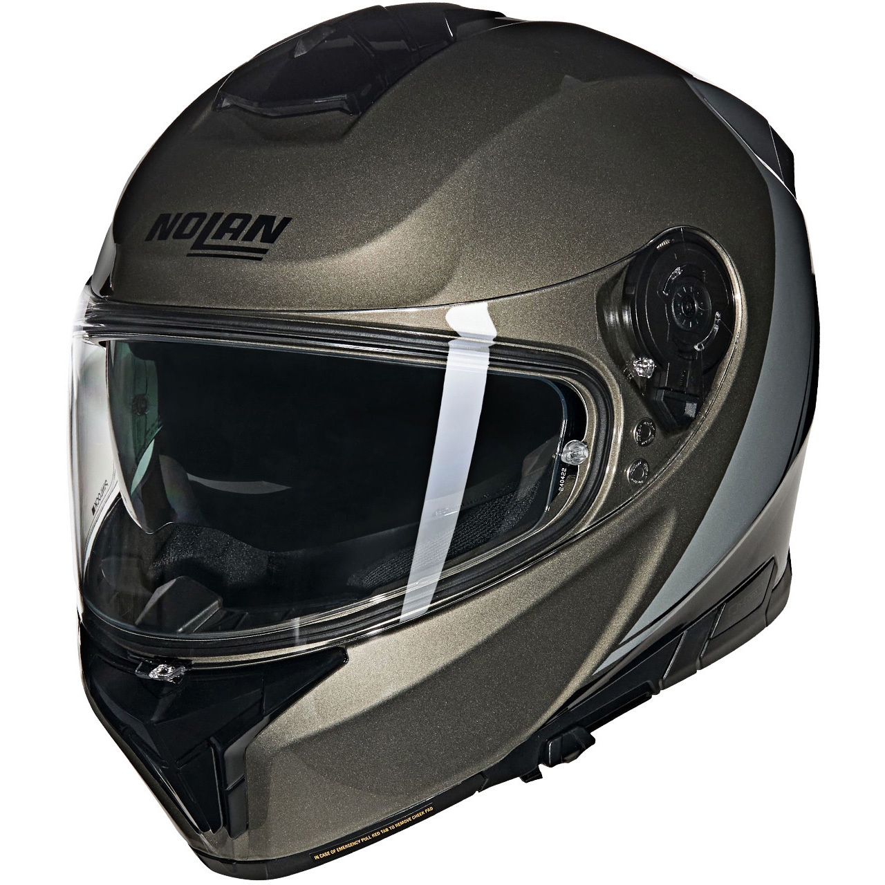 49906 NOLAN フルフェイス N80-8 VERNICIATURA SPECIALE NOLAN 色STONE BLACK/342 XL