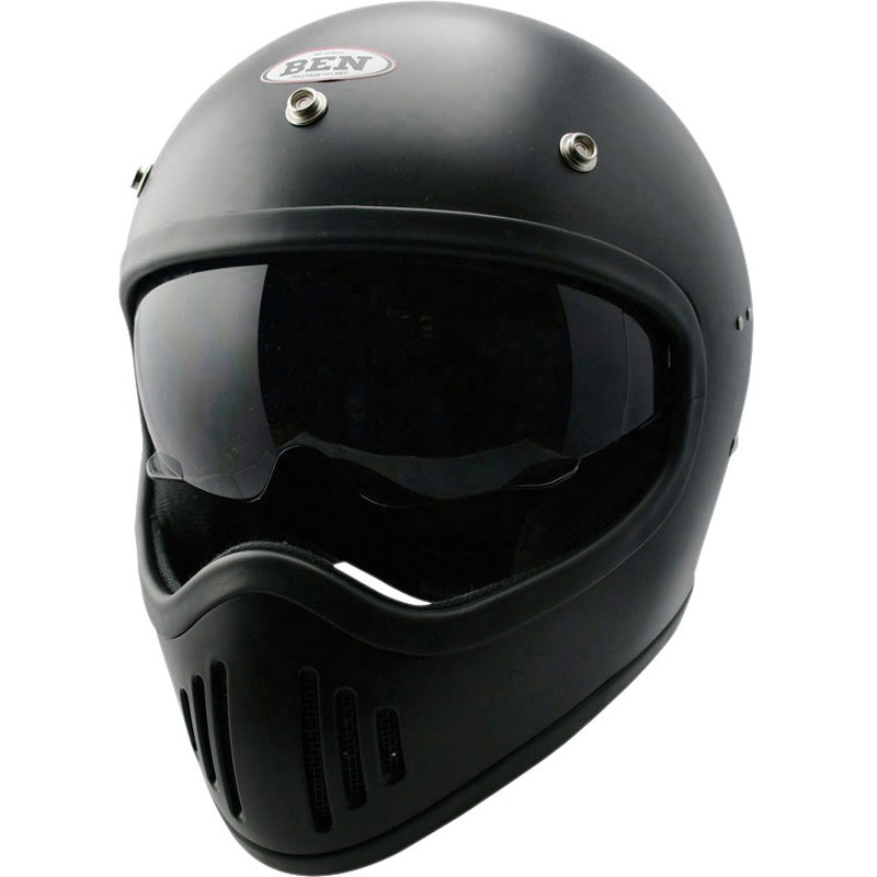 B-80 BEN TNK工業(SPEEDPIT) ハーフマッドブラック色 フリー(58～59cm