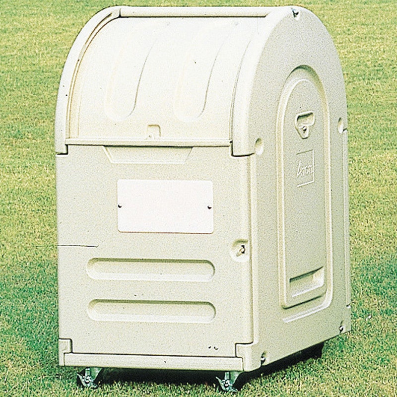 300C ステーションボックス キャスター付タイプ Aron(アロン化成) ウォームグレー色 容量300(45Lゴミ袋6個相当)   300C