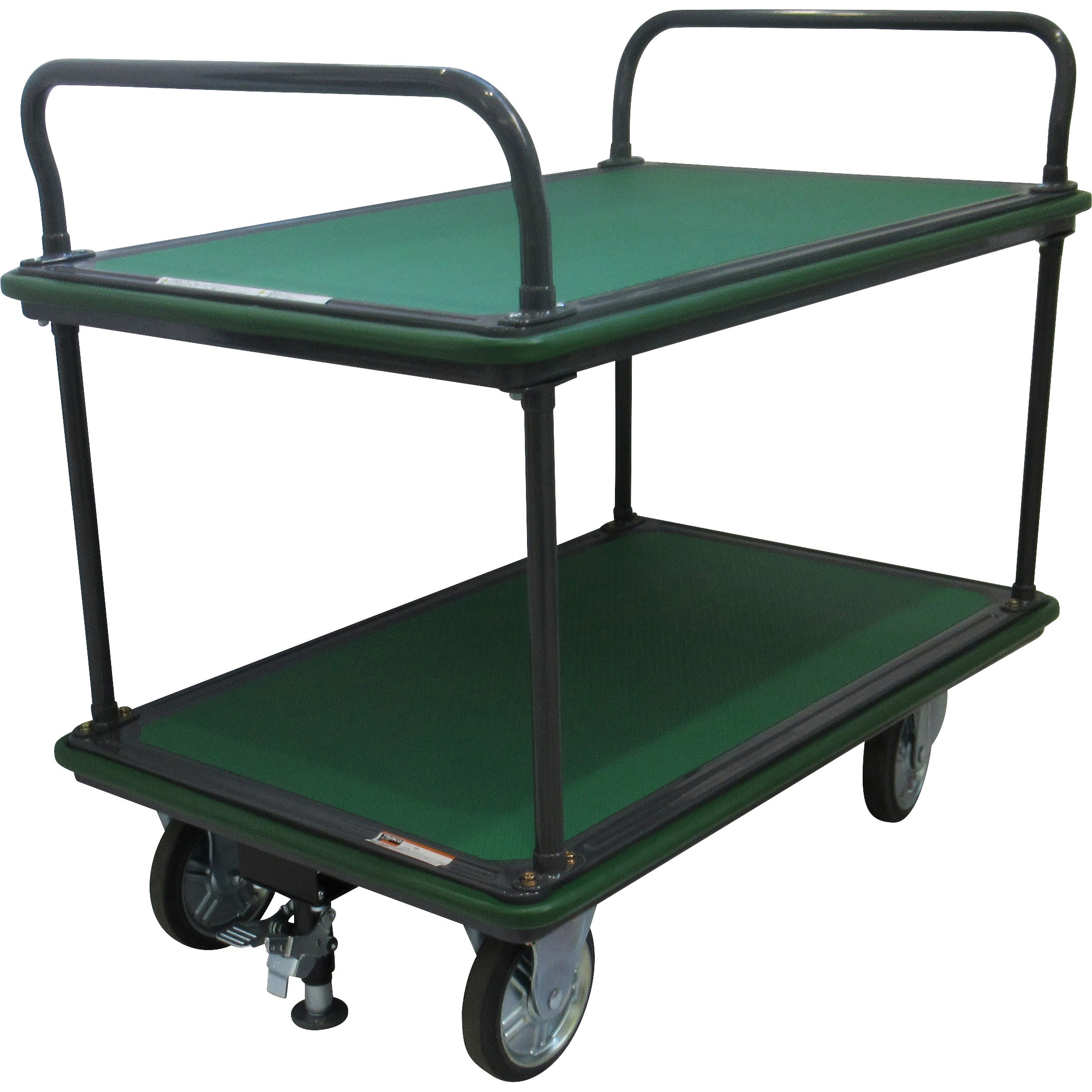 505SEBNA ”ハイグレード運搬車”(両袖タイプ) 2段タイプ 1台 TRUSCO 【通販モノタロウ】