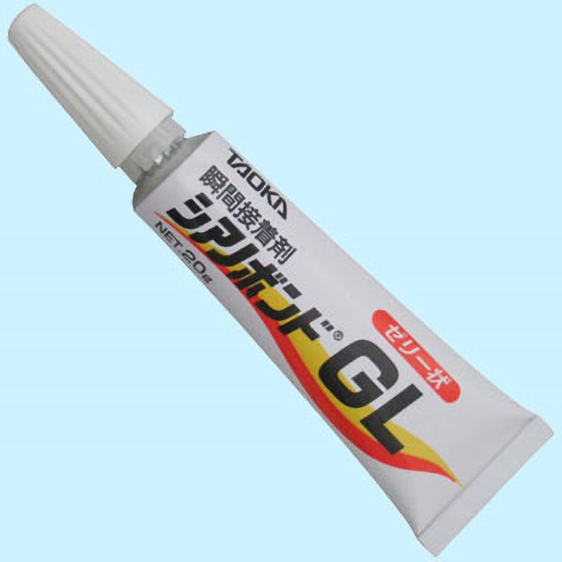 GL シアノボンドGL 速硬化ゼリー状 1本(20g) 田岡化学 【通販モノタロウ】