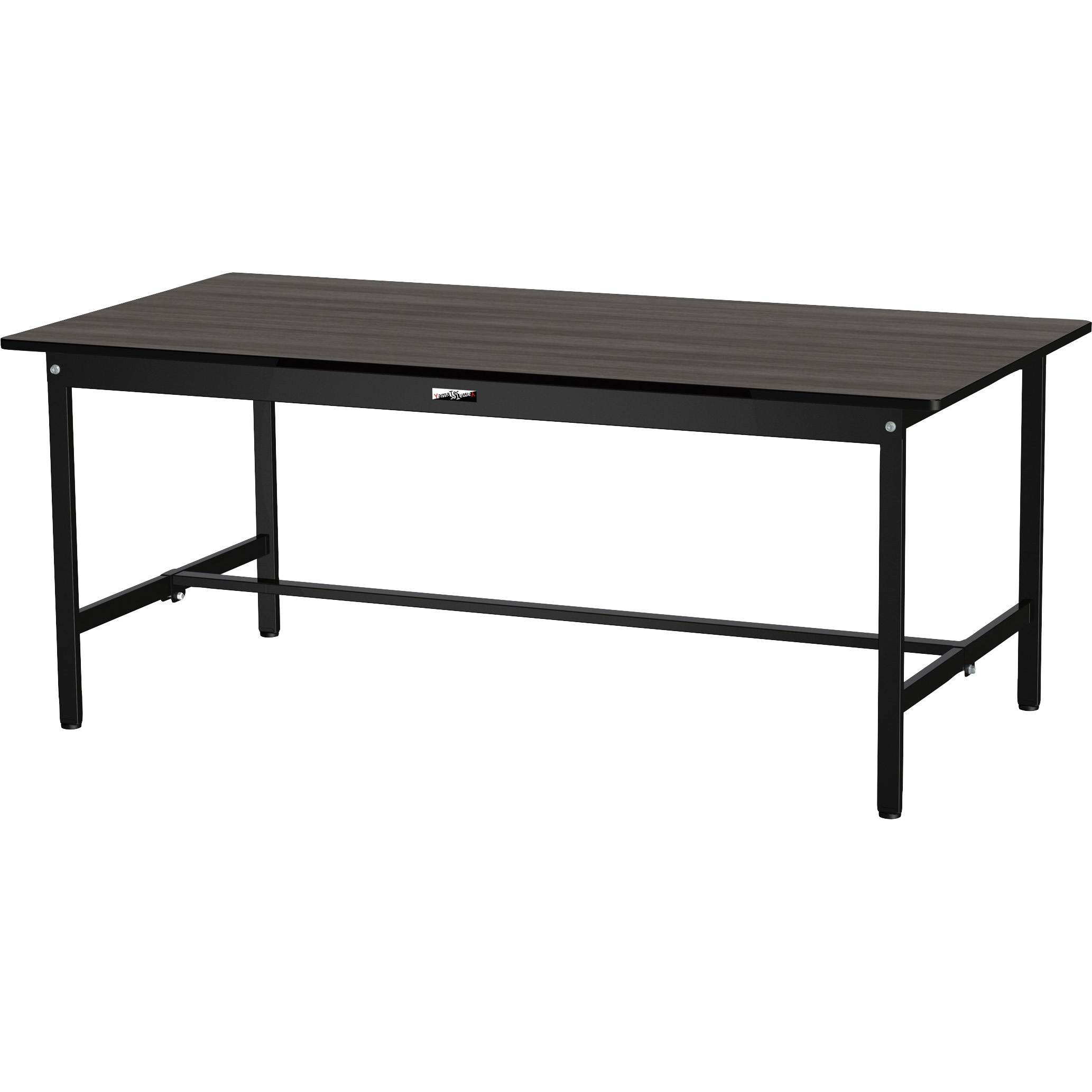SUM-1890-MB ワークテーブル ブラックシリーズ 固定式 ヤマテック メラミン天板製天板 荷重(kg):150(自重を含む)