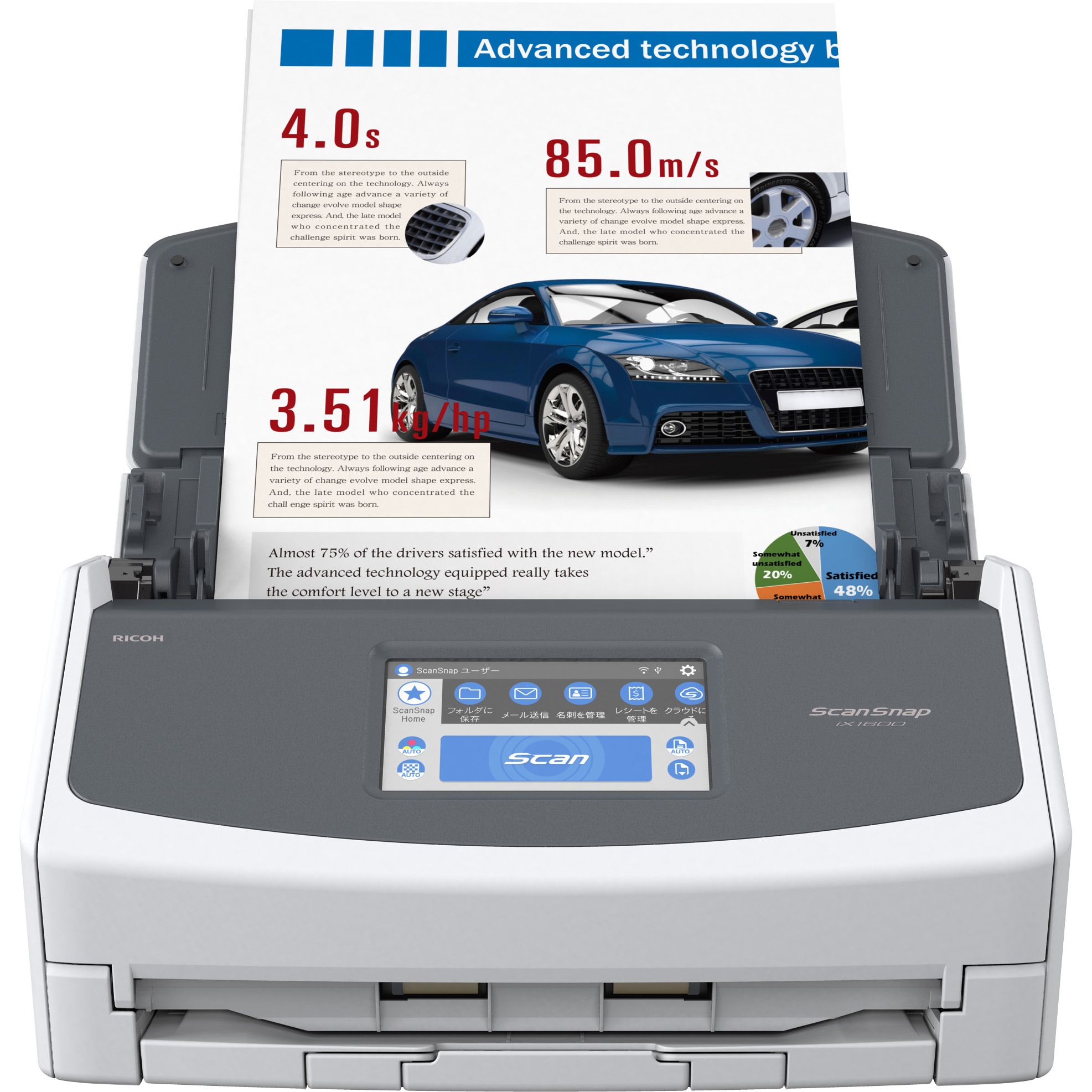 FI-IX1600A iX1600 イメージスキャナー 1台 ScanSnap(スキャンスナップ