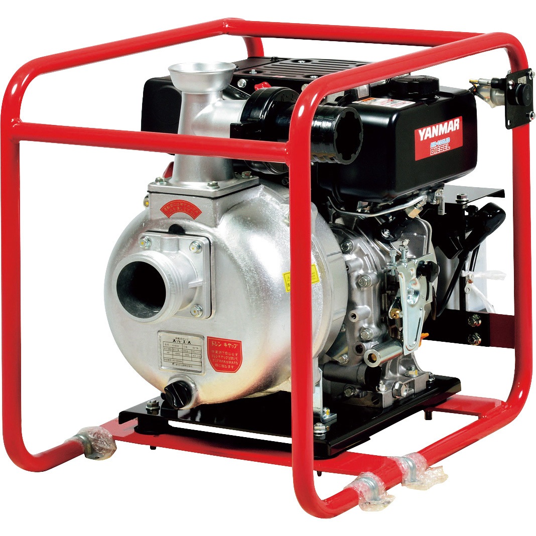 ND-80DEN2 自吸式エンジンポンプ ND-80DEN2(ディーゼルエンジン) スーパー工業 吐出量1000L/min