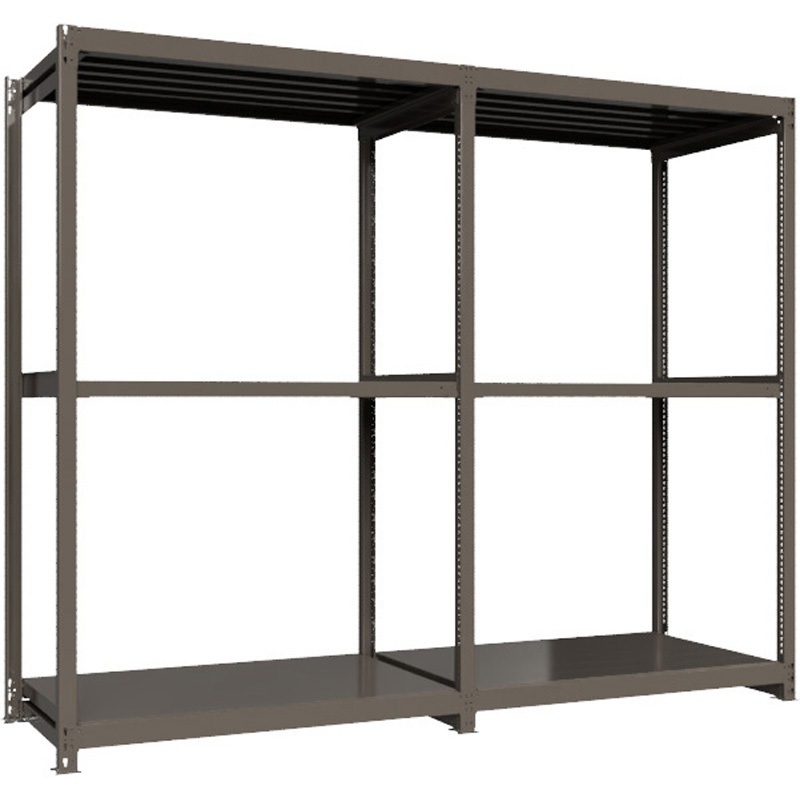 TH1000-859R3 重量ボルトレスラック 段荷重1000Kg 高さ2400mm 連結 ICHIMAI 3段 間口1470mm