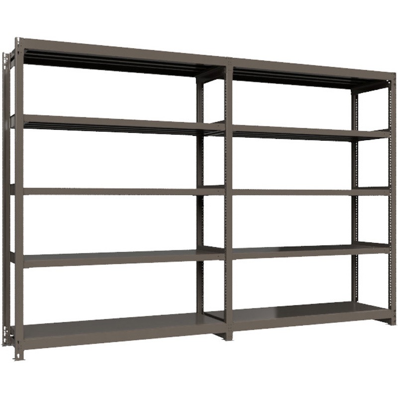 TH1000-866R5 重量ボルトレスラック 段荷重1000Kg 高さ2400mm 連結 ICHIMAI 5段 間口1770mm