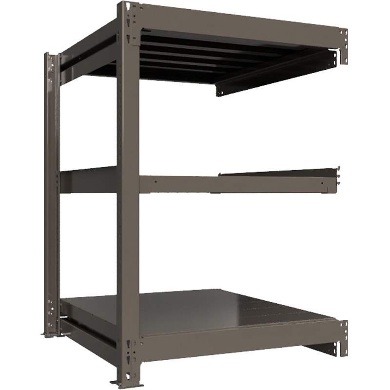 TH1000-439R3 重量ボルトレスラック 段荷重1000Kg 高さ1200mm 連結 ICHIMAI 3段 間口870mm