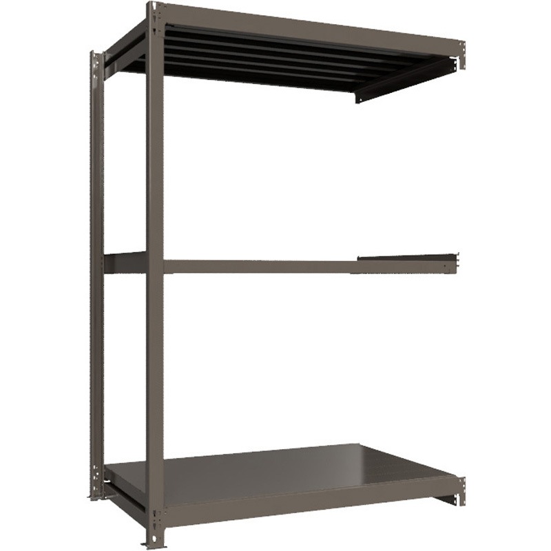 TH1000-759R3 重量ボルトレスラック 段荷重1000Kg 高さ2100mm 連結 ICHIMAI 3段 間口1470mm