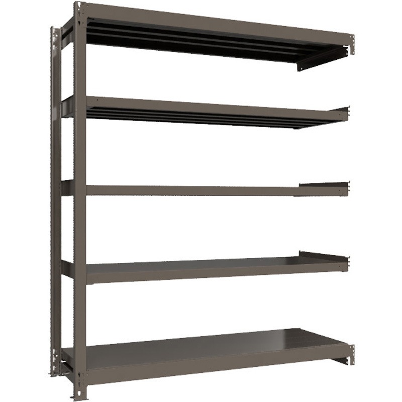 TH1000-766R5 重量ボルトレスラック 段荷重1000Kg 高さ2100mm 連結 ICHIMAI 5段 間口1770mm