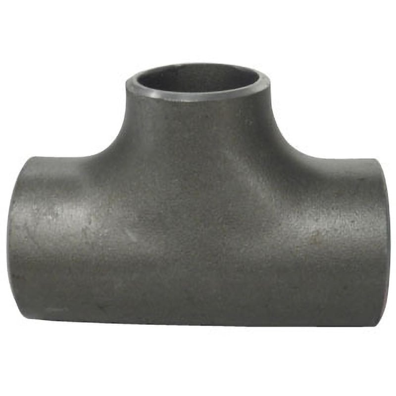 TEE 溶接式管継手(黒)径違いチーズ ベンカン機工 材質PT370 呼び径40×15A