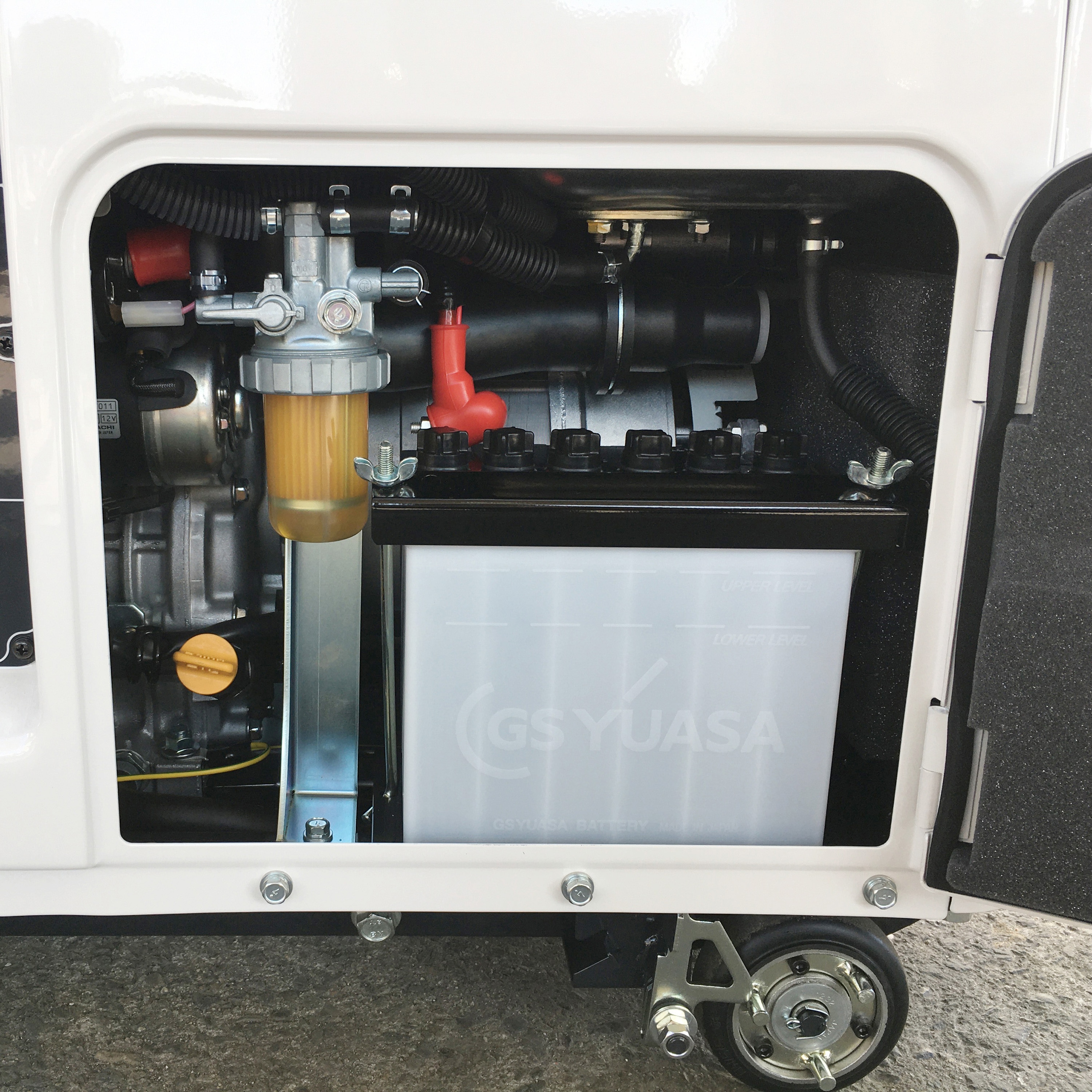 YDG600VST-5E-W 空冷式ディーゼル発電機(交流専用) 1台 ヤンマー