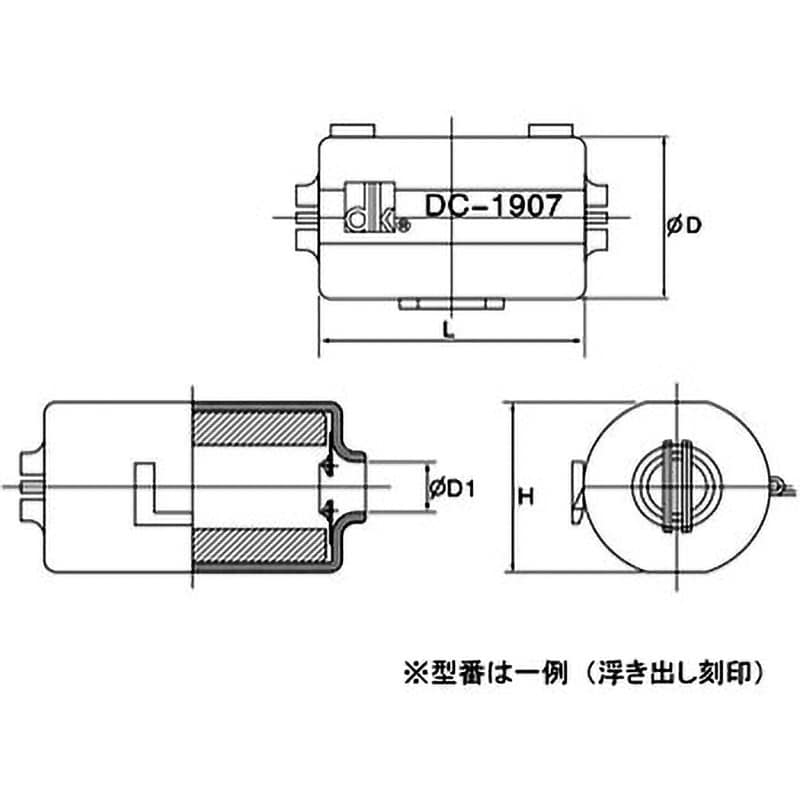 DC-1305N イージーロックフェライト デンカエレクトロン 1個 DC