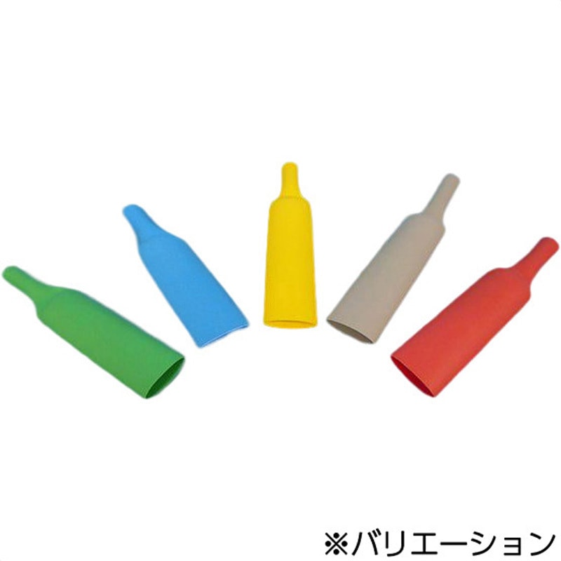 LDF22ページ SZF2C-10.0BL カラー収縮チューブ(青) デンカエレクトロン 長さ1m 1