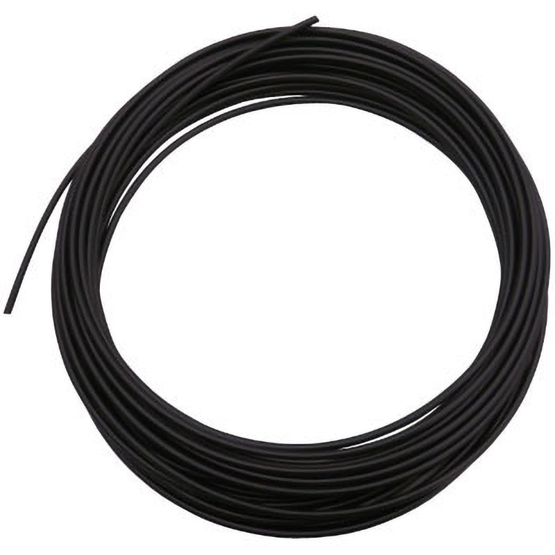 PL-1-1/2-BK-20M PL ポリオレフィン系樹脂チューブ(柔軟・インチサイズ) ニッタ 黒色 長さ20m