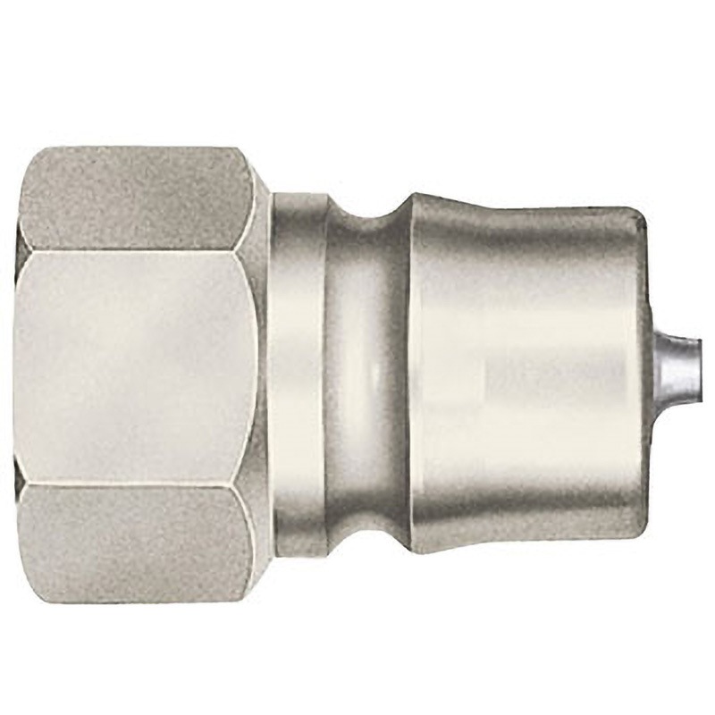 8HP-PV STEEL NBR ハイパーHSPカプラ プラグ (おねじ取り付け用) 日東工器 最高使用圧力20.6MPa