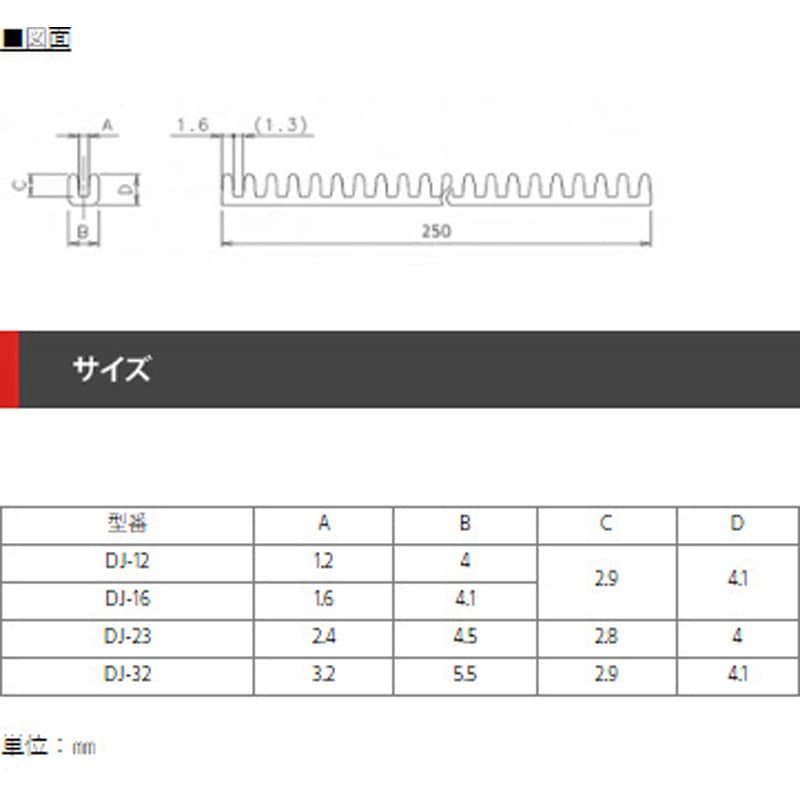DJ-23 自在ブッシュ デンカエレクトロン 全長250mm 1セット(10本) DJ