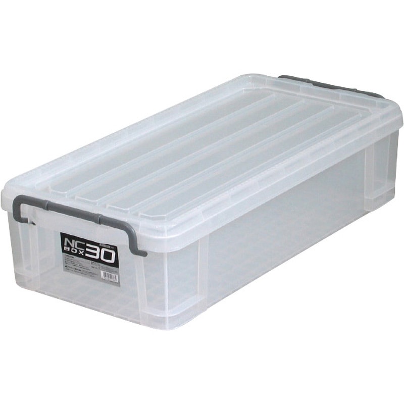#30ナチュラル NCボックス JEJアステージ バックル式 ナチュラル色 容量27L 外寸(幅×奥行×高さ)715×337×177mm 1箱(5個)
