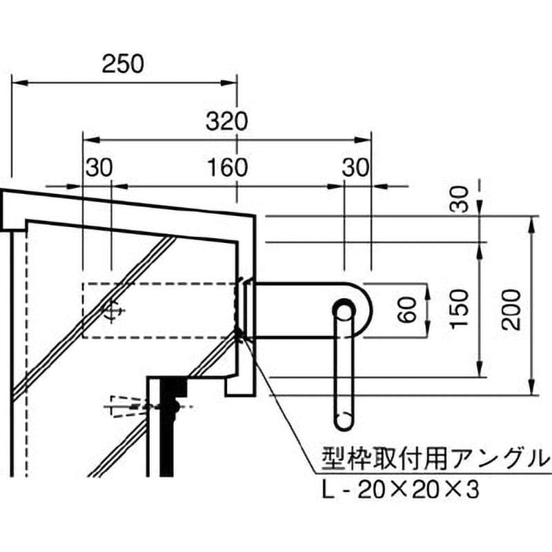 242-115 SUS自在丸環 ACE(エース) 寸法Φ19×320mm - 【通販モノタロウ】