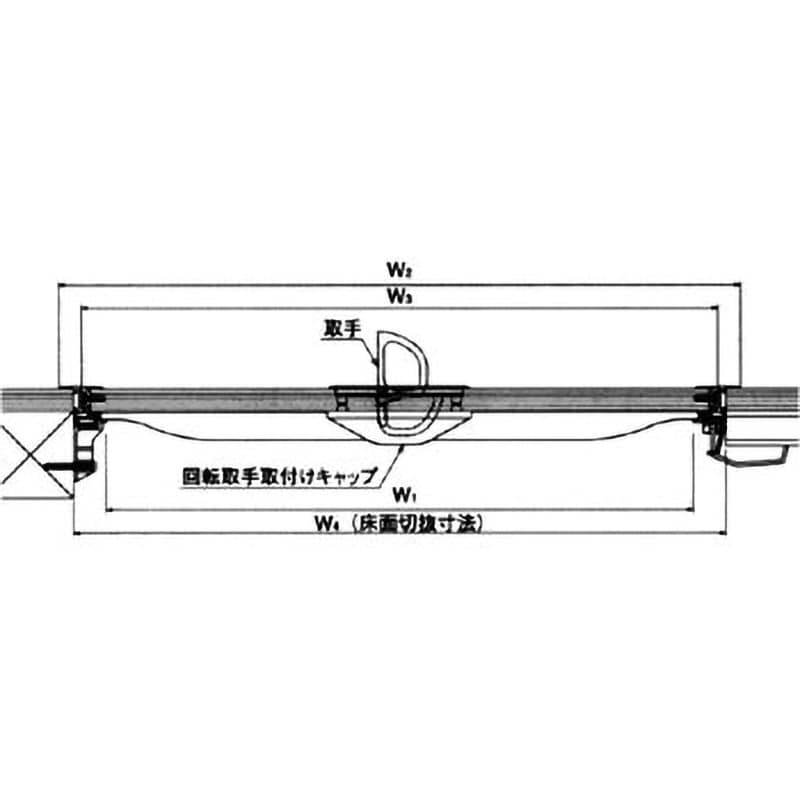 SHN330 ホーム床点検口(都市機構・気密タイプ) ダイケン 開口寸法255×255mm SHN330 - 【通販モノタロウ】