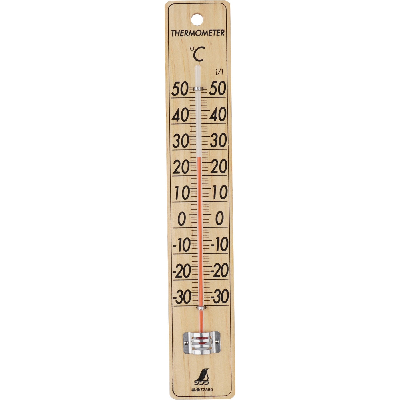 寒暖計(パイン) シンワ測定 棒状温度計 【通販モノタロウ】