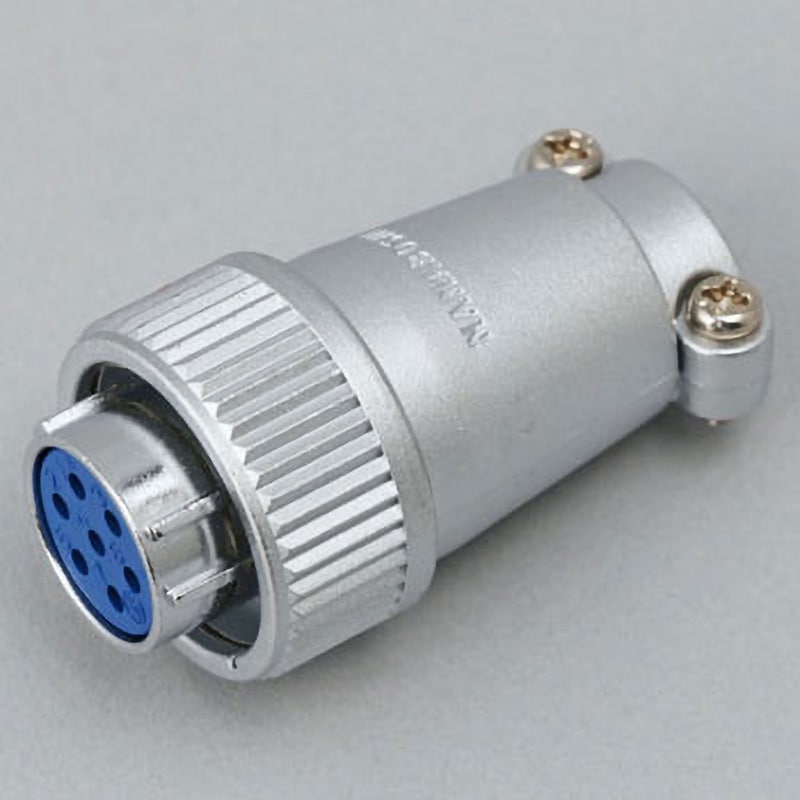 NR-207-PF NRシリーズワンタッチ中型メタルコネクタ ストレートプラグ