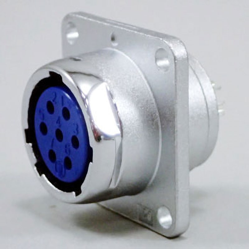 NR-207-RF NRシリーズワンタッチ中型メタルコネクタ パネル取付