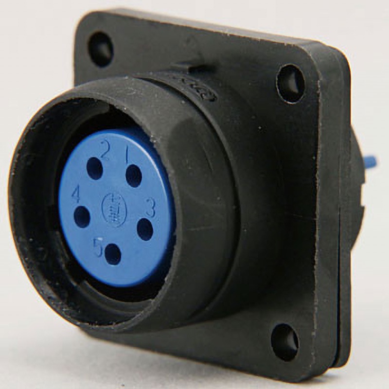 NRW-205-RF NRWシリーズワンタッチ防水中型コネクタ パネル取付