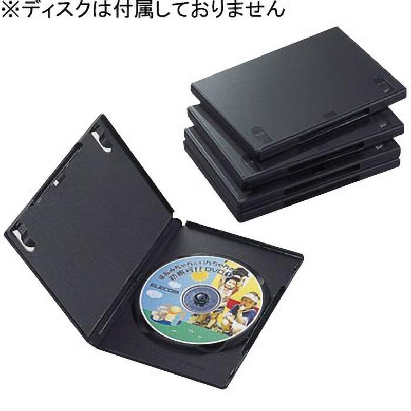DVDトールケース(1枚収納) エレコム CD/DVDトールケース 【通販