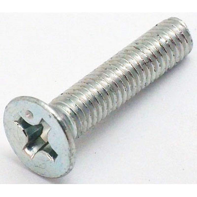 M3X15 (+)皿頭小ねじ(三価ホワイト) 大阪魂 呼びM3長さ15mm 1