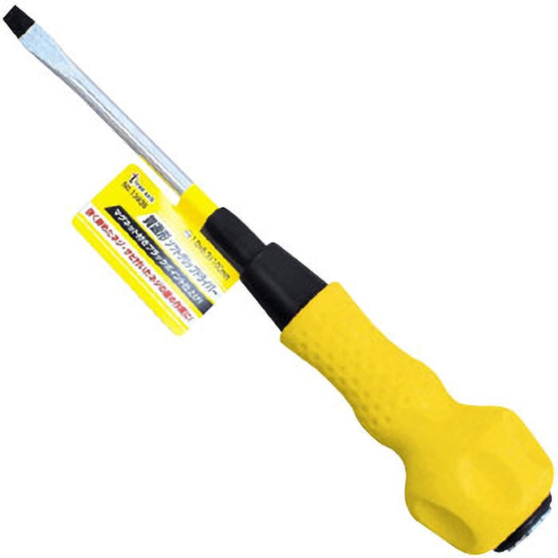 13935 貫通型ソフトグリップドライバー Three Axis 刃先マグネットあり