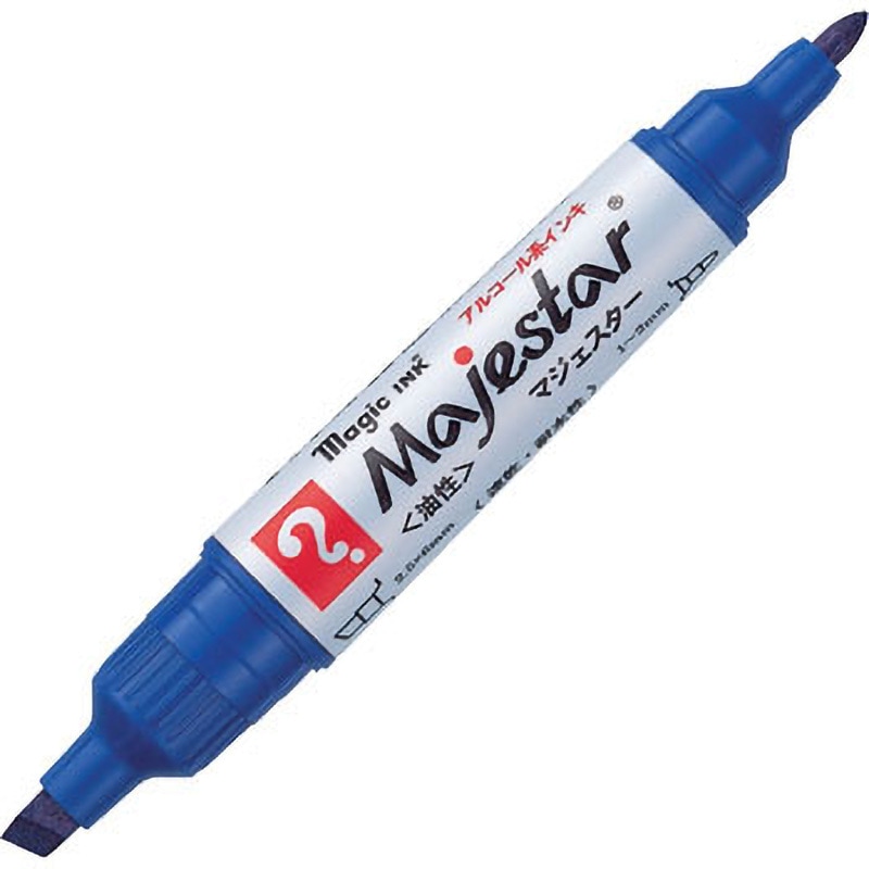 マジックインキ マジェスター 青 MMJ50-T3(1本入) 寺西化学工業 4902071556034（480セット）