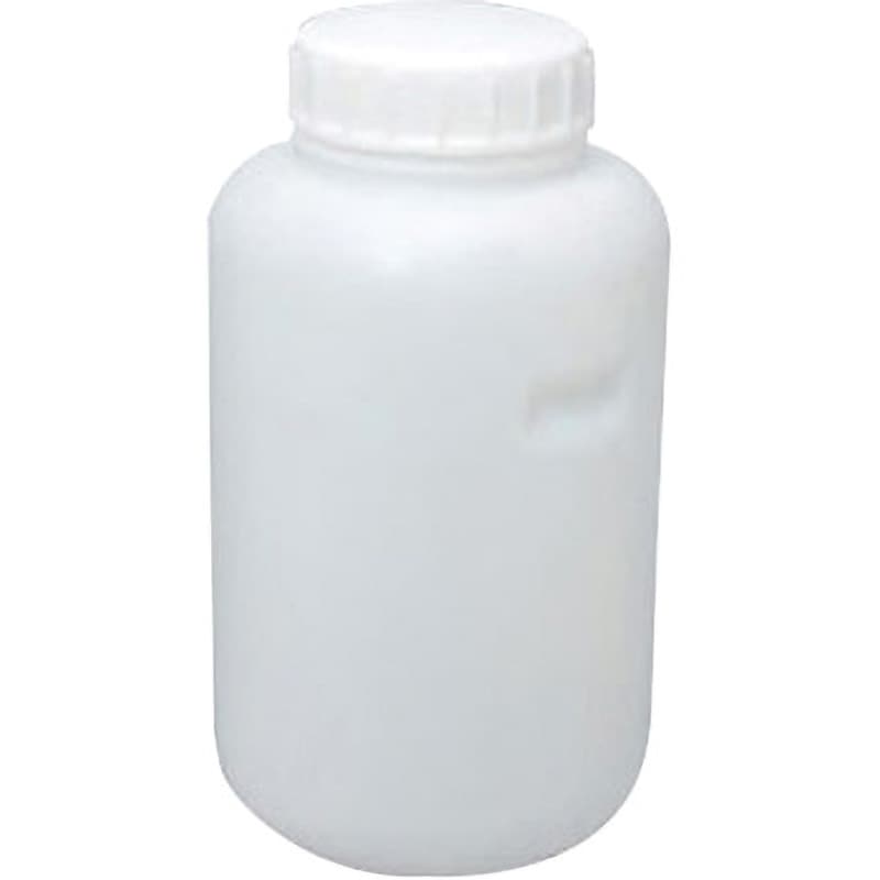 No.0097 広口瓶(持ち手くぼみ付き) 瑞穂化成工業 100L 1個 【通販