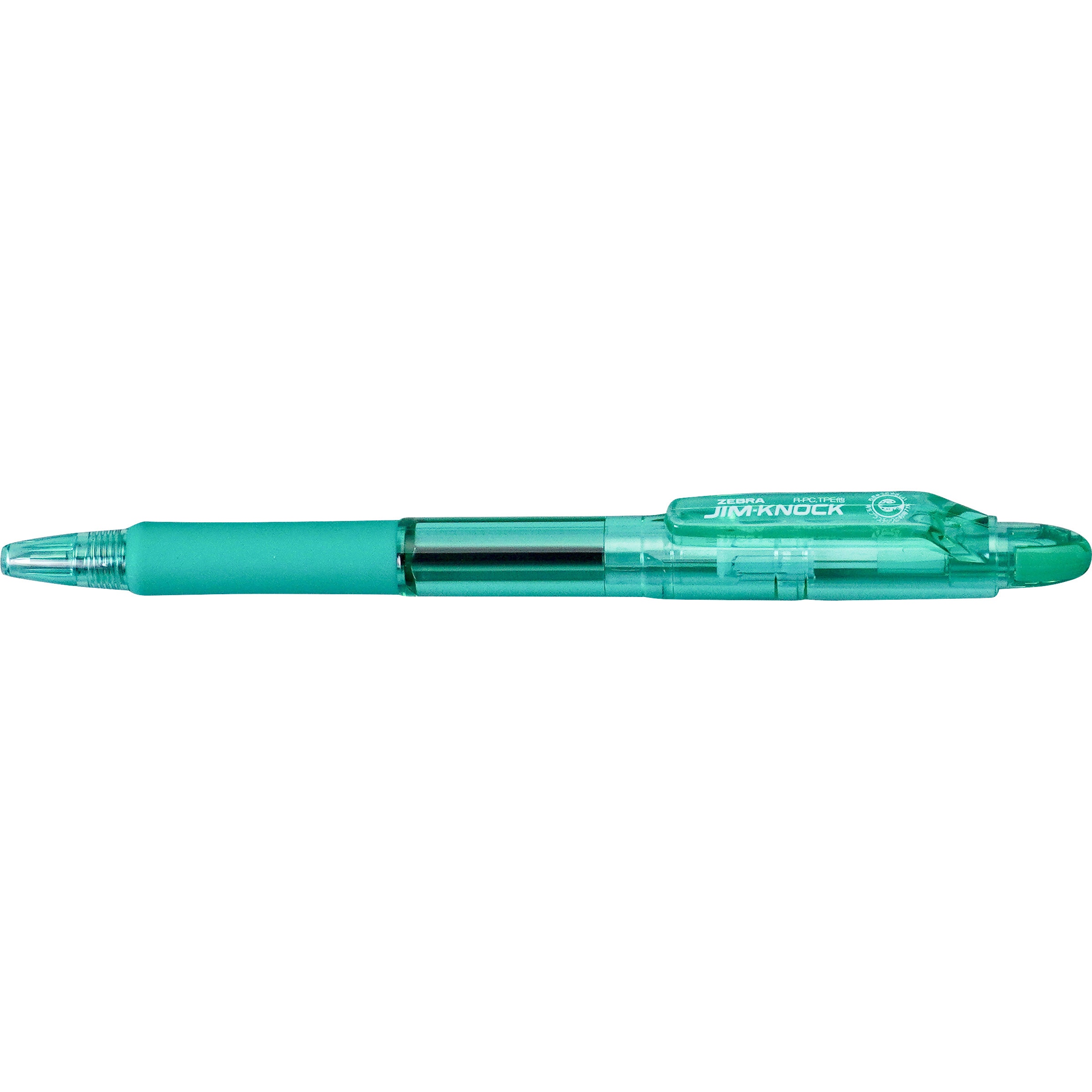 油性ボールペン ジムノック 0.7mm 赤 50本 KRB-100 ゼブラ